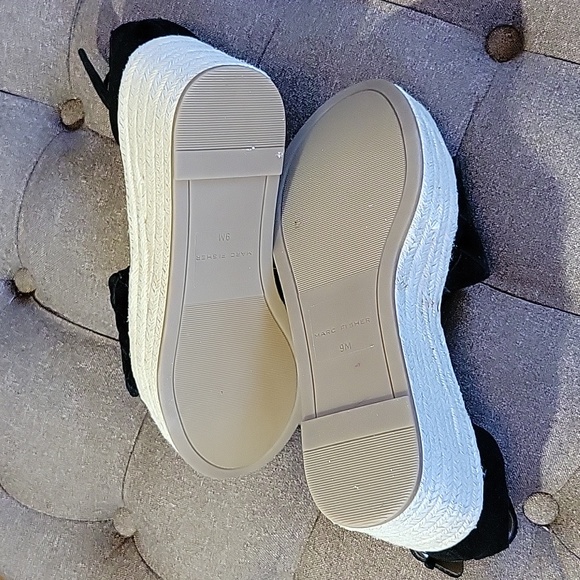 Marc Fisher Suede Platform Sandals - Picture 3 of 7